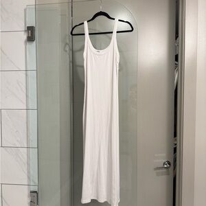 Vitamin A White Sleeveless Maxi Dress Cover Up